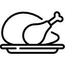 150گرم شنیسل مرغ مزه دار شده